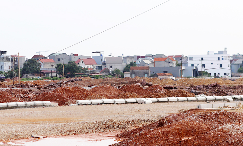  Giao đất xây dựng hạ tầng kỹ thuật 2 khu dân cư ở thành phố Bắc Giang